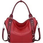 Over Earth Genuine Leather Handbags for Women Hobo Shoulder Bag Ladies Leather Tote Bag