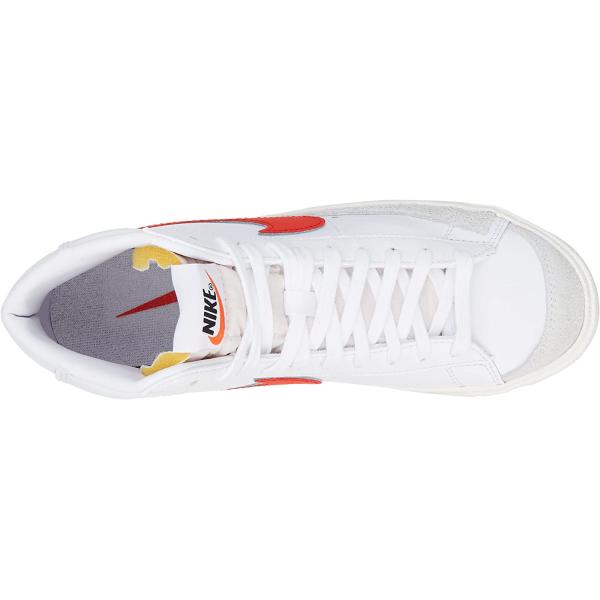 Nike Women's Basketball Shoe, White Habanero Red Sail, 12