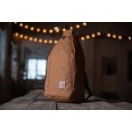 Carhartt Mono Sling Backpack， Unisex Crossbody Bag for Travel and Hiking， Carhartt Brown