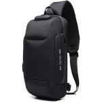OZUKO Sling Backpack USB Anti-Theft Men'S Chest Bag Casual Shoulder Bag