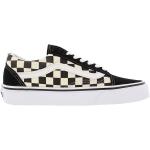 Vans Unisex Old Skool Classic Skate Shoes， (Primary Checkered) Black/White