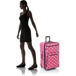 Rockland Vara Softside 3-Piece Upright Luggage Set， Pink Dots， 20 inches，22 inches，28 inches