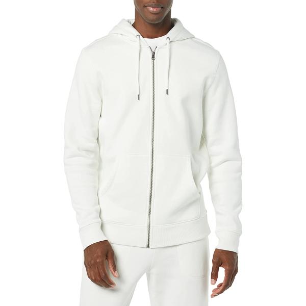 Goodthreads Men's Full-Zip Washed Fleece Hoodie