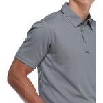 MIER Men's Outdoor Performance Tactical Polo Shirts Long and Short Sleeve, Moisture-Wicking, Sun Protection