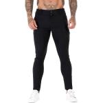 GINGTTO Mens Chinos Slim Fit Stretch Flat-Front Skinny Dress Pants Grey Plaid