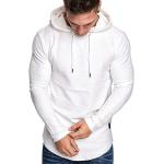 Mens Fashion Athletic Hoodies Sport Sweatshirt Solid Color Fleece Pullover