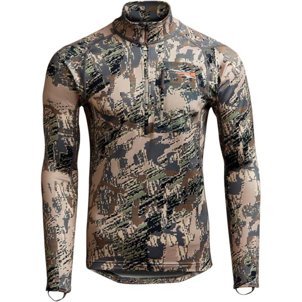SITKA Gear Men's Core Midweight Zip-T Long Sleeve Hunting Shirt