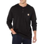 Carhartt Men's Loose Fit Heavyweight Long-Sleeve Pocket Henley T-Shirt