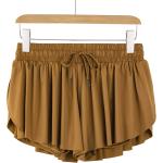 Flowy Athletic Shorts for Women Gym Yoga Workout Running Biker Spandex Butterfly Tennis Skirts Cute Clothes Summer