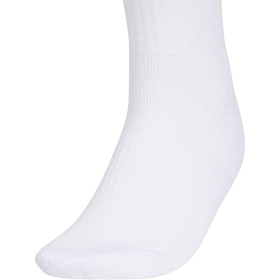 adidas Women's Athletic Cushioned Crew Socks (6-Pair) with arch compression