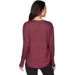 RBX Active Women's Fashion Athleisure Long Sleeve French Terry Lightweight Pullover Sweatshirt