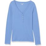 Amazon Essentials Women's Ribbed Knit Long Sleeve Henley Slim Fit T-Shirt