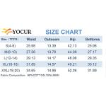 YOCUR Womens Lightweight Shorts Casual Baggy Trendy Short Pants Elastic Waist Drawstring Comfy Shorts
