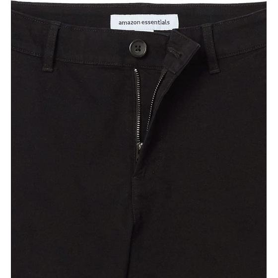 Amazon Essentials Women's 5" Inseam Chino Short (Available in Straight and Curvy Fits)