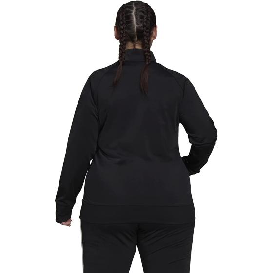 adidas Women's Essentials Warm-Up Slim 3-Stripes Track Top