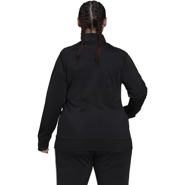 adidas Women's Essentials Warm-Up Slim 3-Stripes Track Top