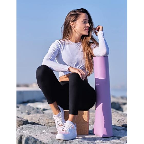 High Waisted Leggings for Women No See-Through-Soft Athletic Tummy Control Black Pants for Running Yoga Workout