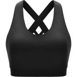 RUNNING GIRL Sports Bra for Women, Criss-Cross Back Padded Strappy Sports Bras Medium Support Yoga Bra with Removable Cups