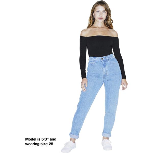 American Apparel Women's High-Waist Jean