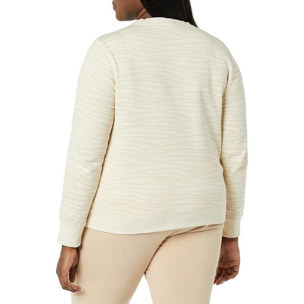 Amazon Essentials Women's French Terry Fleece Crewneck Sweatshirt (Available in Plus Size)