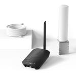 Cell Phone Booster for Band 12/17/5/2/25/4, Cell Booster for Home/Cabin/Office/Studio, Boosts 5G 4G LTE Voice/Data, Multi-User and Device, Cellular Repeater Kit up to 3000 sq ft, FCC Approved