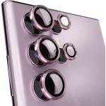 Choiche for Samsung Galaxy S23 Ultra Camera Lens Protector, Scratch-Resistant Tempered Glass with Alloy Edge Camera Cover Screen Protector Decoration Accessories for S23 Ultra 5G 2023 - Burgundy