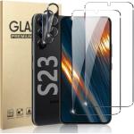 [3+2 Pack] Galaxy Note 20 Screen Protector,with 2 Pack Camera Lens Protector, 9H Hardness,Support Fingerprint, Ultra Thin HD Transparent Glass Film, for Samsung Galaxy Note 20 5G(6.7 Inch）