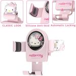 TUINS Cute Car Cell Phone Holder,Pink Phone Mount for Car Air Vent Clip,Lovely Fashion Car Car Accessories for Women Girls