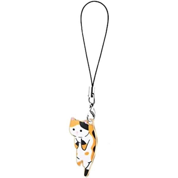 Fuqimanman2020 Cat Phone Charm for Mobile Phone Kawaii Kitten Diy Decoration for Jewelry Handmade Cute Keychain Pendant Accessories