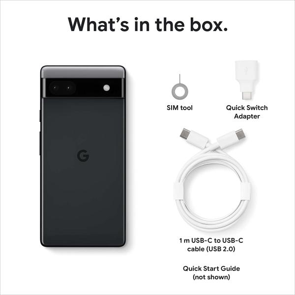 Google Pixel 6a - 5G Android Phone - Unlocked Smartphone with 12 Megapixel Camera and 24-Hour Battery - Sage