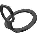 Magnetic Phone Ring Holder for The New iPhone 14 /13 /12 Series or for MagSafe Case， Removable Magnetic Phone Grip， Adjustable Kickstand， Black