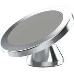 Magnetic Phone Holder for Car， [ 2 Groups Super Strong Magnet ] [ 360° Rotation ] Universal Dashboard Car Mount Holder Compatible with All Smartphones (Silver)