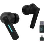 Middle Rabbit SW4 Wireless Gaming Earbuds for PC PS4 PS5 Switch Mobile - 2.4G Dongle &amp; Bluetooth - 40ms Low Latency - Headphones with Built-in Microphone - 4 Mics PC Earbuds - PS4 PS5 Headset