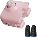 IFYOO YAO L1 Pro Mobile Game Controller Joystick for iPhone (iOS 13.4 or Later), Gaming Gamepad for PUBGG Mobile, Call of Duty Mobile(CODM), Wild Rift, Genshin Impact, with 2 pcs Finger Sleeve - White
