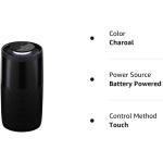 Instant HEPA Quiet Air Purifier From the Makers of Instant Pot with Plasma Ion Technology, Rooms up to 1,940ft2, removes 99% of Dust, Smoke, Odors, Pollen & Pet Hair, for Bedrooms, Offices, Charcoal