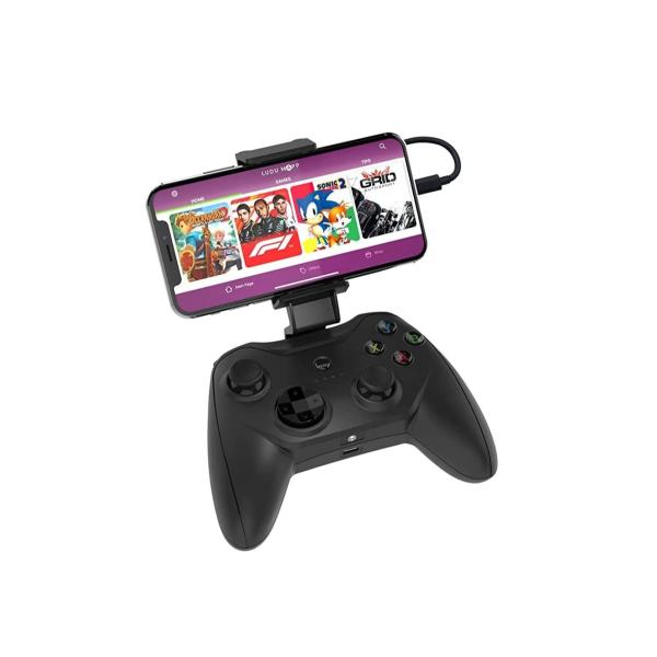RiotPWR Mfi Certified Gamepad Controller for iOS iPhone - Wired with L3 + R3 Buttons， Power Pass Through Charging， Improved 8 Way D-Pad， and redesigned ZeroG Mobile Device