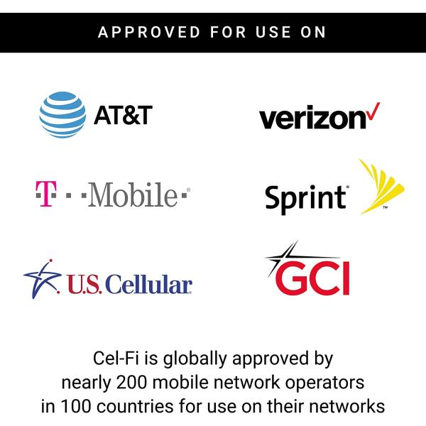 Cel-Fi GO Trucker | Mobile Cellular Signal Booster for Trucks, Semis and Long Distance Driving | Approved for use on All Major US Carriers