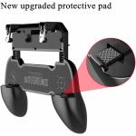 COOBILE Mobile Game Controller for PUBG Mobile Controller L1R1 Mobile Game Trigger Joystick Gamepad for 4-6.5" iOS & Android Phone(W10 Update)