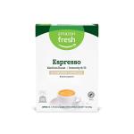 Amazon Fresh Espresso Medium Roast Aluminum Capsules， Compatible with Nespresso Original Brewers， Intensity 8/13， 50 Count (5 Packs of 10)