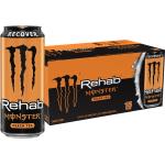 Monster Energy Monster Rehab Strawberry Lemonade + Energy, 15.5 Ounce (Pack of 24)