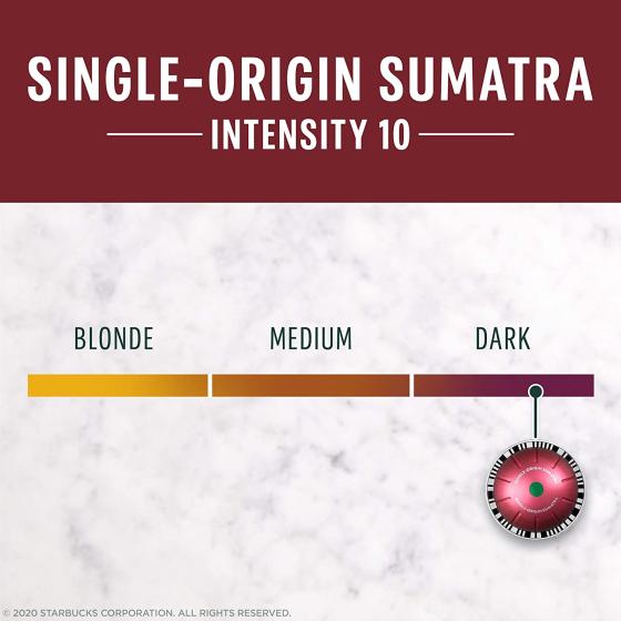 Starbucks by Nespresso Medium Roast Single-Origin Colombia Coffee (32-count single serve capsules, compatible with Nespresso Vertuo Line System)