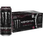 Monster Energy Ultra Rosa， Sugar Free Energy Drink， 16 Fl Oz (Pack of 24)