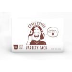 Crave Beverages Flavored Coffee Pods Sampler， Compatible with 2.0 K-Cup Brewers， Assorted Variety Pack， 100 Count