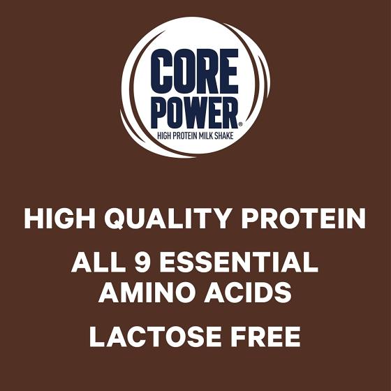 Fairlife Core Power 26g Protein Milk Shakes， Ready To Drink for Workout Recovery， Chocolate， 14 Fl Oz (Pack of 12)
