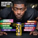 C4 Energy Carbonated Zero Sugar Energy Drink, Pre Workout Drink + Beta Alanine, Orange Slice, 16 Fl Oz (Pack of 12)