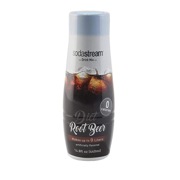 SodaStream Diet Root Beer, 440ml 14.8 fl Ounce ( Pack of 4)