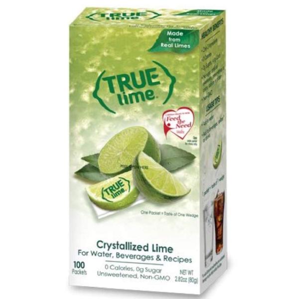 TRUE ORANGE Water Enhancer, Bulk Dispenser Pack - 100 Count (Pack of 1)| Zero Calorie Water Flavoring | For Water, Bottled Water, Iced Tea & Recipes | Water Flavor Packets Made with Real Oranges