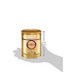 Lavazza Qualita Oro Ground Coffee Blend, Medium Roast, Authentic Italian, Blended And Roasted in Italy, Non GMO, A Full bodied with sweet, aromatic flavor, 8.8 Oz (Pack of 4)