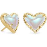 Kendra Scott Ari Heart Stud Earrings for Women, Fashion Jewelry