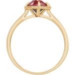 Amazon Collection 10k Gold Imported Crystal March Birthstone Ring
